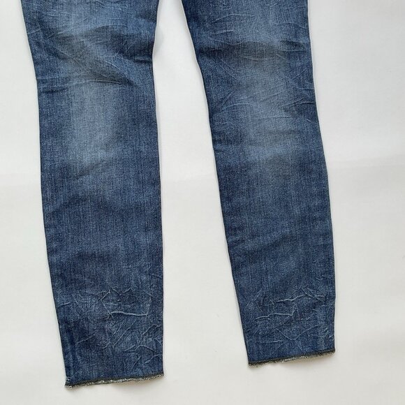 Guess Women’s Kate Skinny Low Rise Jeans Distressed Size 27 - Picture 11 of 14